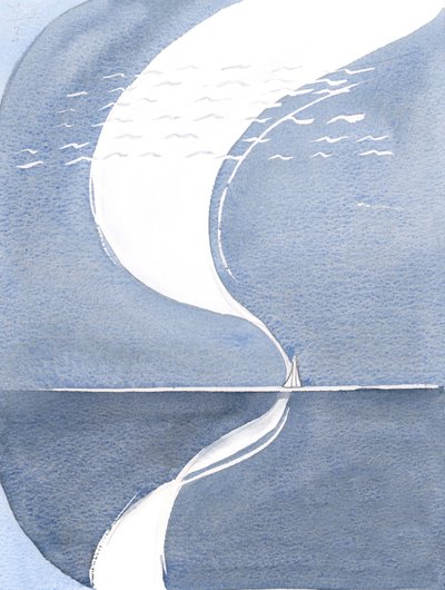 He taught me, wordlessly, that God poured His Spirit upon Mary, from Heaven by Elizabeth Wang