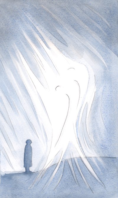 Holy Angels guard us, standing in veneration beside everyone who is radiant with Christ