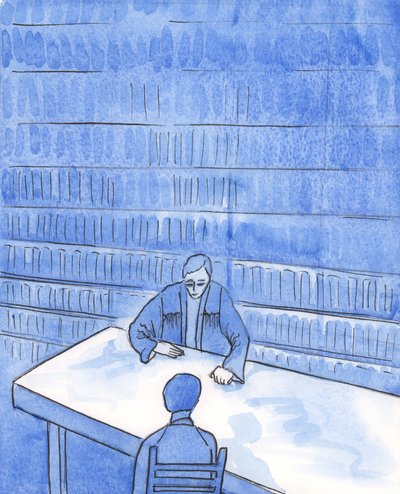 I remember asking a Catholic priest for help and advice by Elizabeth Wang