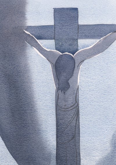 I Saw Jesus, Crucified and Bloody, Head Bowed in Torment. This is Where Love Brought Him by Elizabeth Wang