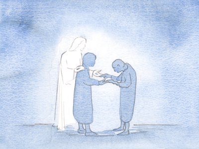 I was shown that each tender word or gesture of mine is a holy and happy way by which Christ greets others through me by Elizabeth Wang
