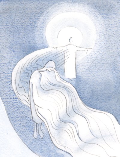 If a soul is humble, the grace of Christ can pour through that soul to others, as though through gauze, unimpeded by Elizabeth Wang