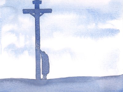 If our sufferings make it hard to pray we can simply lean on the Cross, close to Christ, resting in Him, and patiently endure our difficulties by Elizabeth Wang