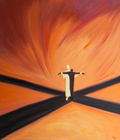 If We Unite Our Sufferings with Christ, He Supports Us and Allows Us to Share in His Saving Work by Elizabeth Wang