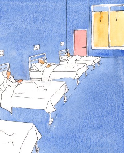 Illness gives us an opportunity to ask ourselves, as we think about the end of life: "Shall I meet God with a peaceful or a guilty heart?" by Elizabeth Wang