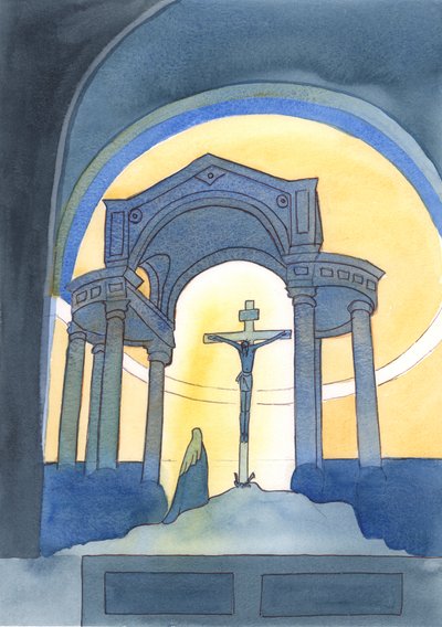 In Westminster Cathedral, the Sacrifice of Calvary is re-presented for our salvation at the Mass by Elizabeth Wang