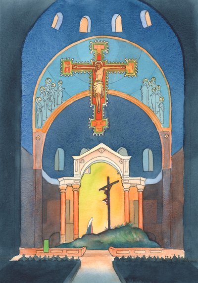 In Westminster Cathedral, and in every Catholic church, the Sacrifice of Calvary is re-presented for our salvation at the Mass by Elizabeth Wang