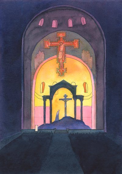 In Westminster Cathedral, and in every Catholic church, the Sacrifice of Calvary is re-presented for our salvation at the Mass by Elizabeth Wang