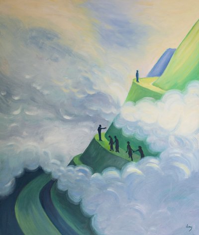In the Spiritual Life We Cannot Always See the Path Ahead, but God Is Always Near by Elizabeth Wang