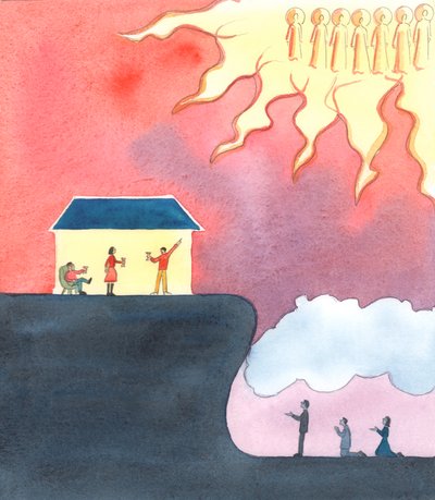 It is a cause for sadness, that many people never pray for the Holy Souls in Purgatory - amongst whom might be their own friends and relations by Elizabeth Wang