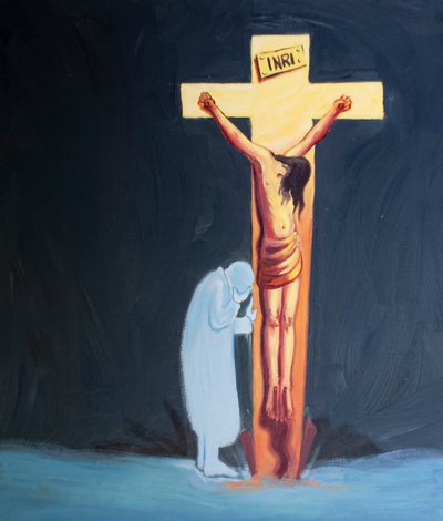 It is by humility that we can learn to hide with our wounds beside Jesus the crucified by Elizabeth Wang