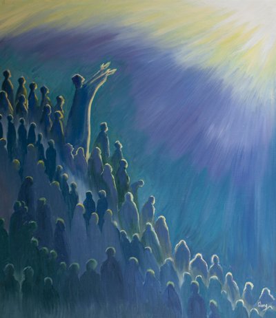 It is Through Jesus, Who Intercedes for Us at Holy Mass, That Our Prayer Rises to the Father, in the Spirit by Elizabeth Wang