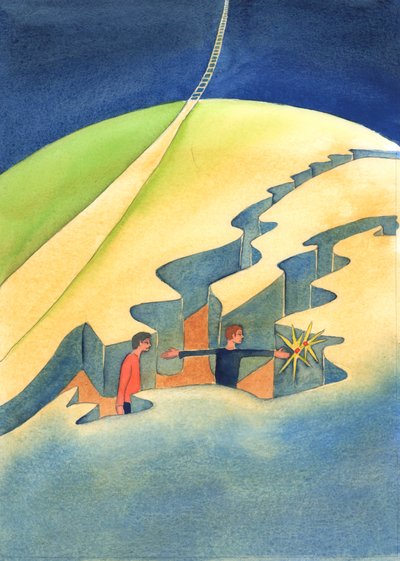 It seems to some people that the pathways they personally carve in the rocky walls of their lives can lead to God by Elizabeth Wang