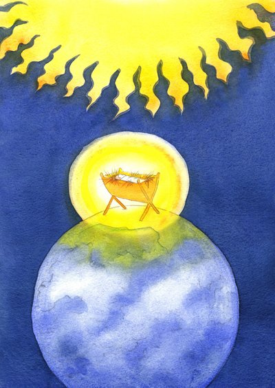Jesus Christ is God-made-man; yet He came to earth not in power, but as a helpless baby by Elizabeth Wang