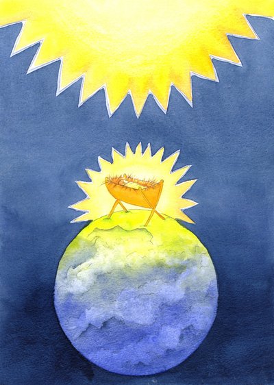 Jesus Christ is God-made-man; yet He came to earth not in power, but as a helpless baby by Elizabeth Wang