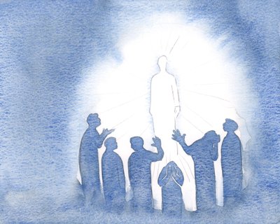 Jesus blazes in Heaven with purity and power by Elizabeth Wang