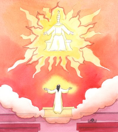 Jesus our God and Saviour prays with us and for us at every Mass, no matter what 