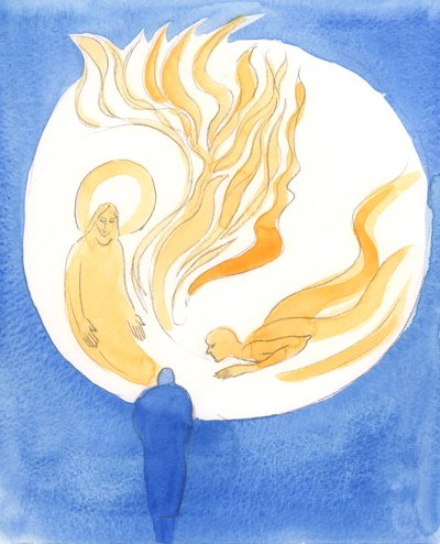 Jesus our High Priest, through the Holy Spirit, draws us into the Father