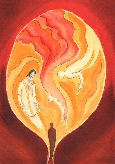 Jesus our High Priest, through the Holy Spirit, draws us into the Father