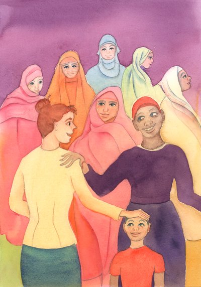 Just as a mother delights in all her children, with all their differences, so God delights in the different races to which we belong, with our various differences by Elizabeth Wang