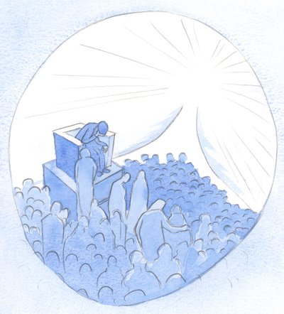 Many persons travel together towards Heaven. Each earthly or spiritual Mother can usher wounded souls, to the place of rebirth and reconciliation by Elizabeth Wang