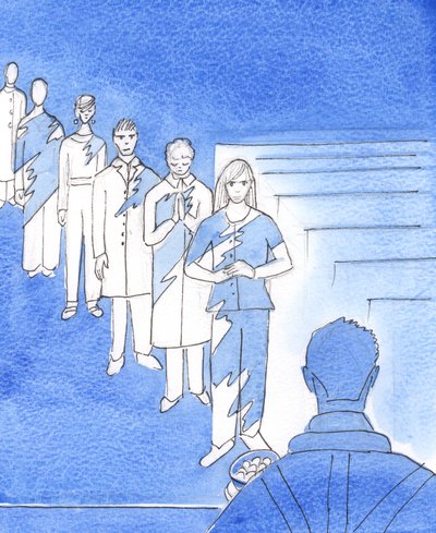 No-one would want to walk down the aisle in a badly stained garment for everyone to see by Elizabeth Wang