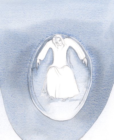 Once, in Communion, I saw that Christ had answered me, filling all of my soul with His love by Elizabeth Wang