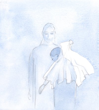 One Day, Within My Soul, He Held Out a Wedding Veil by Elizabeth Wang