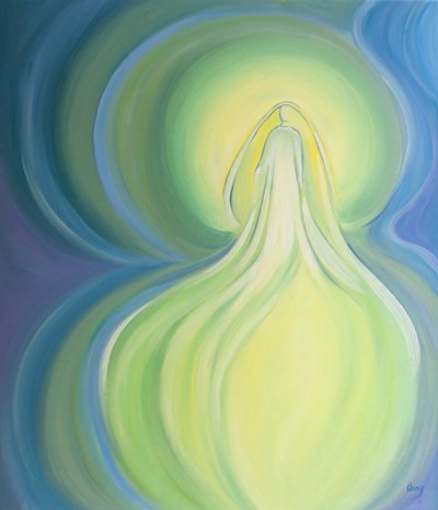 One of the joys of entering Heaven will be to see the Virgin Mary in all her glory by Elizabeth Wang