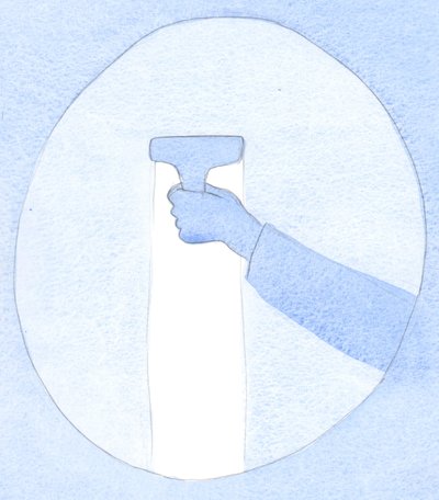 Our vigorous prayers act upon the soul with great effect, as when a scourer is pushed across a grubby window pane by Elizabeth Wang
