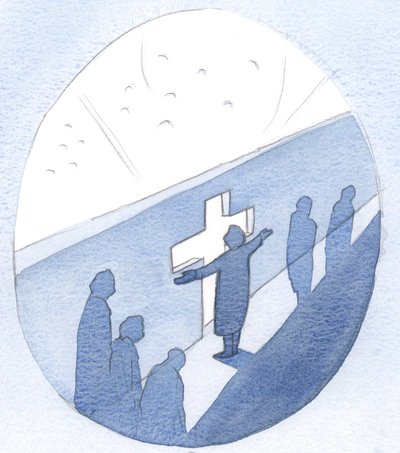 Prayer is Like a Doorway Where We Pause from Activity, to Connect with the Life of Heaven by Elizabeth Wang