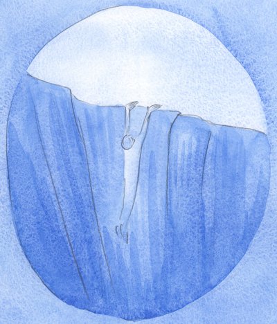Some souls who - through their actions - find themselves clinging at the brink of doom, are rescued by prayer by Elizabeth Wang