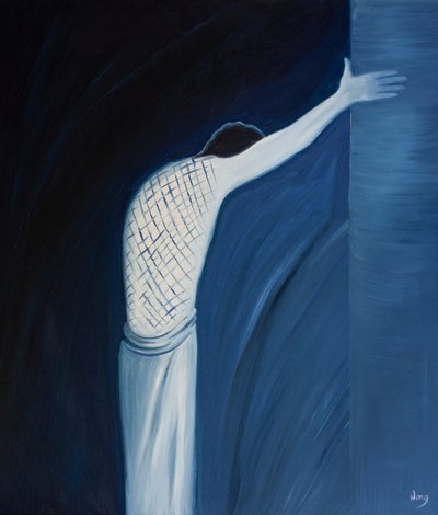 The Father allowed His Son to suffer the effects of sin for the sake of our salvation. by Elizabeth Wang
