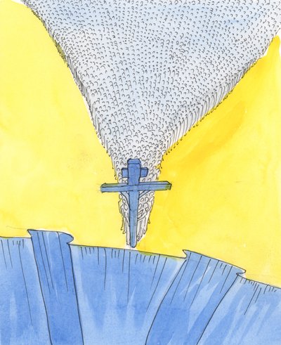 The Lord showed me the Cross at the bottom of a steep slope by Elizabeth Wang