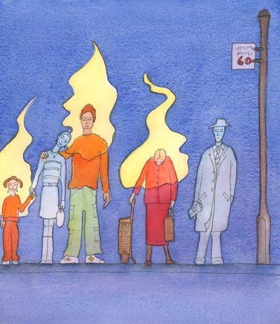 The Spirit of Christ lives within those who accept Him with faith and love by Elizabeth Wang