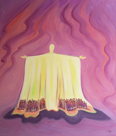 The prayer of Jesus in the Mass is like a tent that shelters and protects us in the desert of daily struggles and temptations by Elizabeth Wang