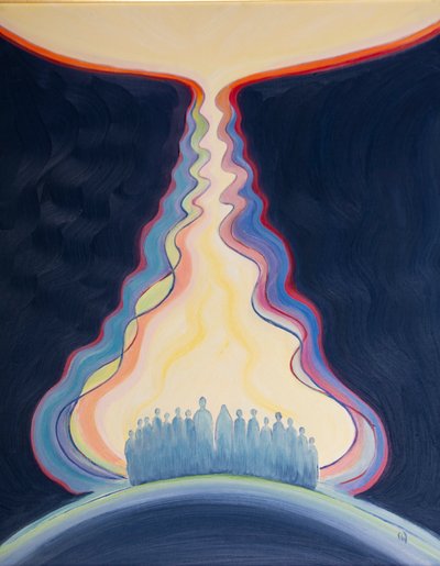 The prayer of the Church, offered through Jesus, and with Mary, is like an umbilical cord that joins us to heaven. by Elizabeth Wang