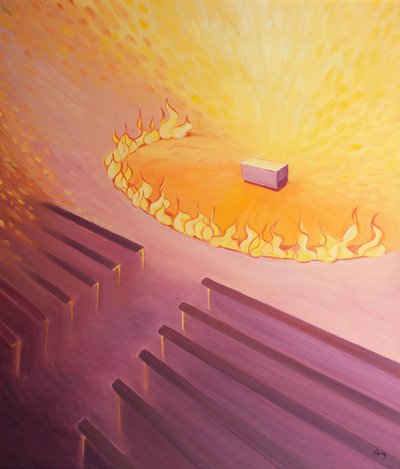 The Sanctuary in a Catholic Church Is a Holy Place, as if Encircled by Fire, and We Should Prepare Ourselves to Be More Worthy as We Approach the Altar by Elizabeth Wang