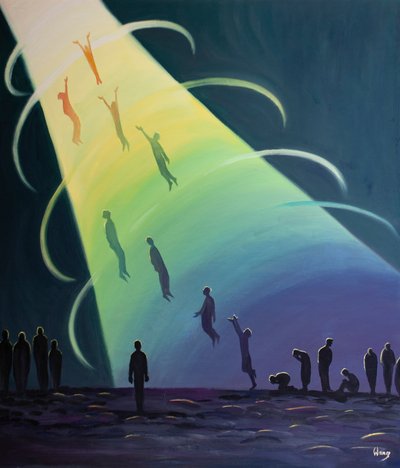 The souls of Purgatory are drawn into God