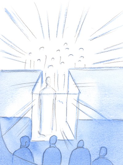 The tabernacle is like a hall-way to Heaven where we can meet Christ and his saints and prepare for Heaven at the end of life by Elizabeth Wang
