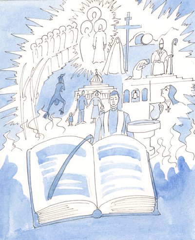 The whole of the Catholic faith is contained in the Missal and celebrated in the Liturgy by Elizabeth Wang