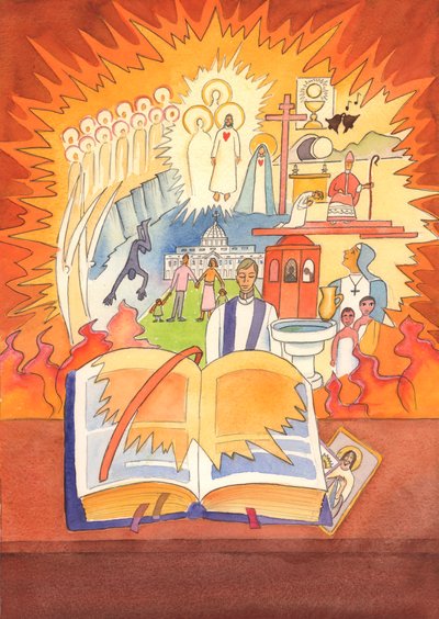 The whole of the Catholic faith is contained in the Missal and celebrated in the Liturgy by Elizabeth Wang