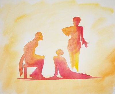 The woman who loves much and is forgiven much, 2001 by Elizabeth Wang