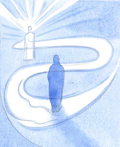 Through His Holy Spirit, leading, steering and soothing, gently and powerfully, Christ is constantly at work in our lives by Elizabeth Wang