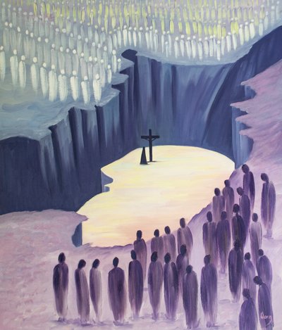 Through the Mass we are united with the saints around Christ