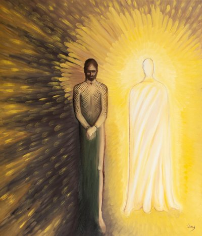 We should keep in mind two images of Christ: of Christ wounded, and Christ triumphant by Elizabeth Wang