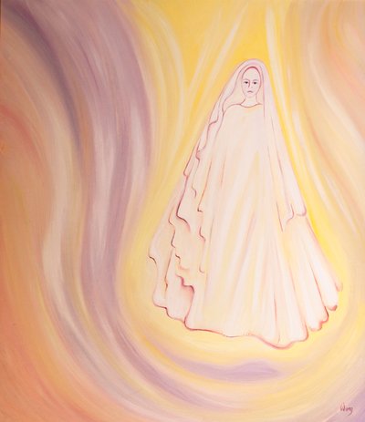 We should stay close to Mary who is our Heavenly Mother and who delights in helping those who believe in her son. by Elizabeth Wang