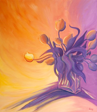 When we see God in Heaven we shall see the pure, infinite, perfect beauty from which this natural beauty is drawn. by Elizabeth Wang