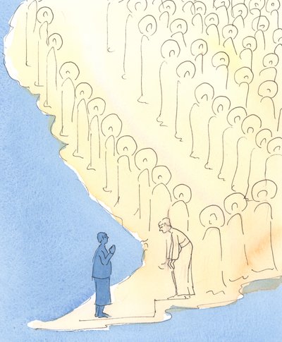 Whenever we ask a particular Saint for special help through prayer, it