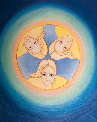 Whoever prays to one Divine Person prays to the one, Eternal, Triune God Who is undivided by Elizabeth Wang